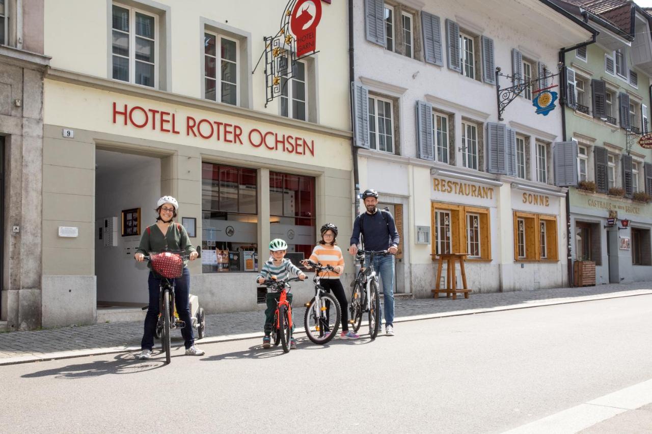 Hotel Roter Ochsen โซโลทูร์น ภายนอก รูปภาพ