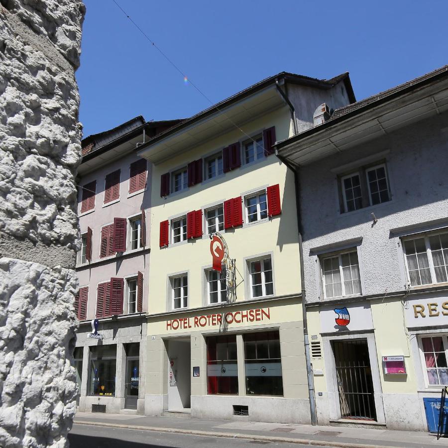 Hotel Roter Ochsen โซโลทูร์น ภายนอก รูปภาพ